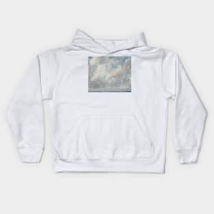 Cloud Study by John Constable Kids Hoodie